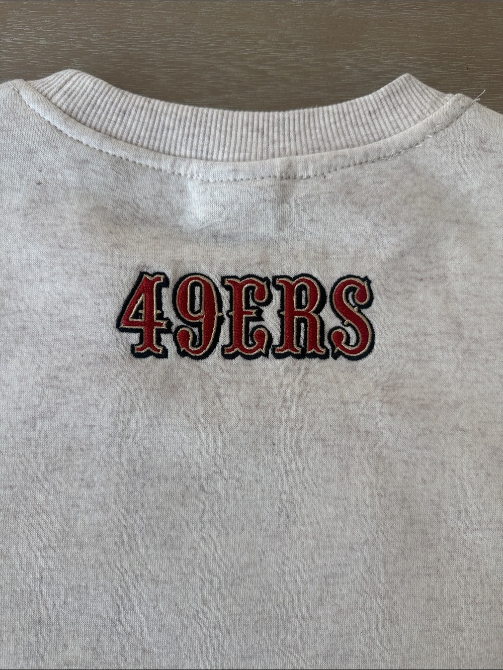 NWT NFL San Francisco 49ers Multi Logo Crewneck | M - Picture 9 of 12